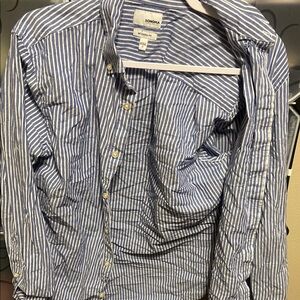 Calvin Klein Blue Casual Button Down Shirt